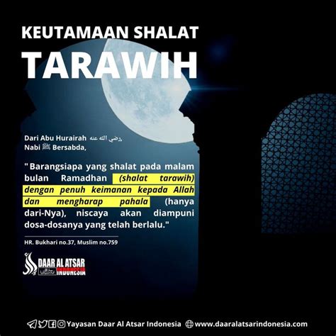 keutamaan shalat tarawih malam 1-30 nu online